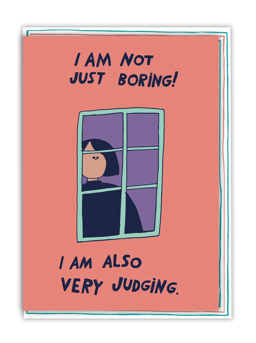 Not Just Boring Card – Happydashery