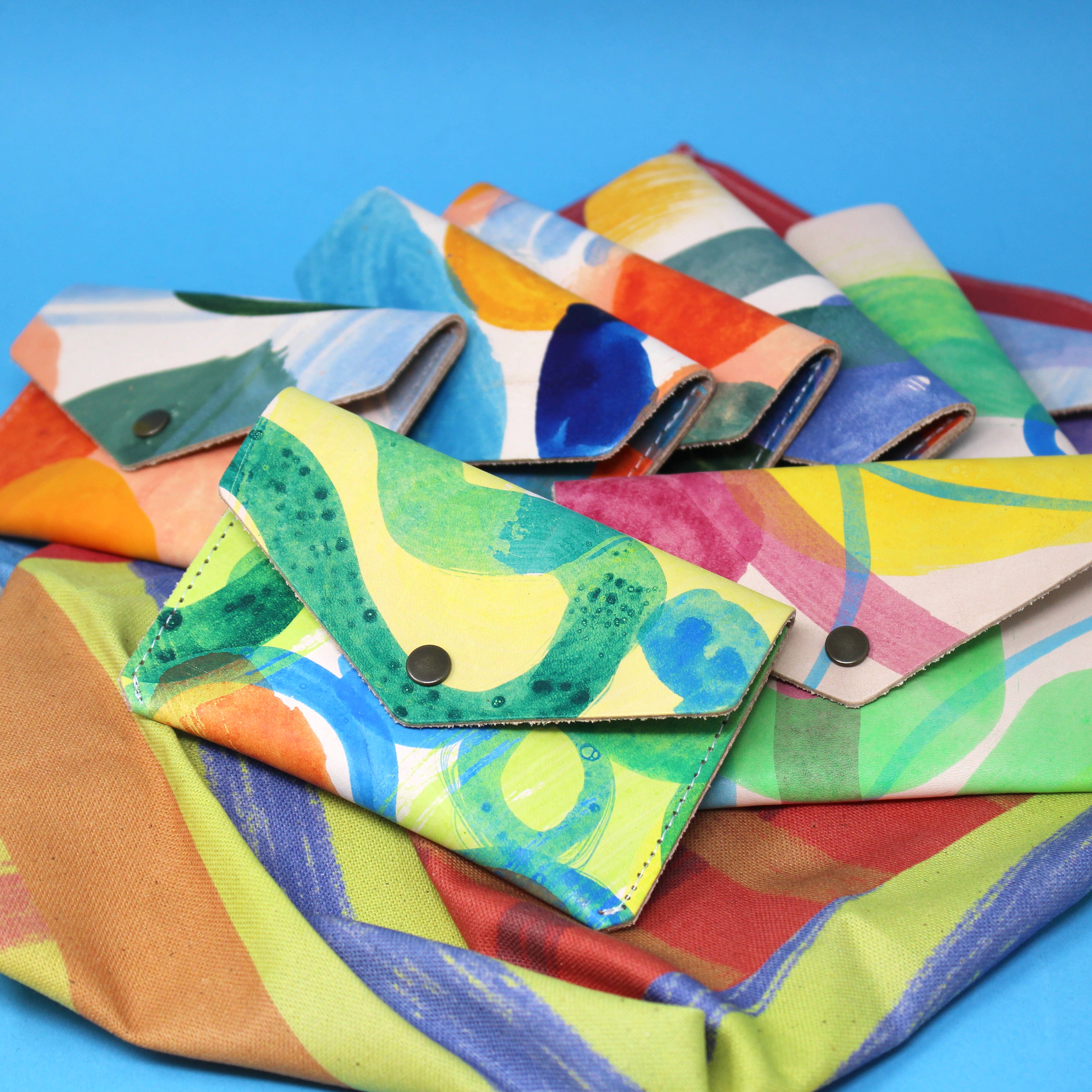 Color Pop Purses Hand Painted Popper Purse - Assorted Colours – Happydashery