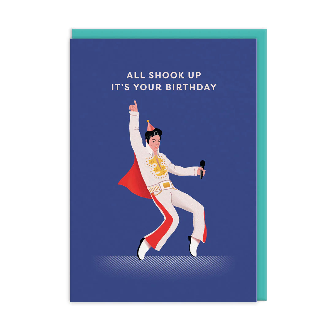 Elvis Birthday Card – Happydashery