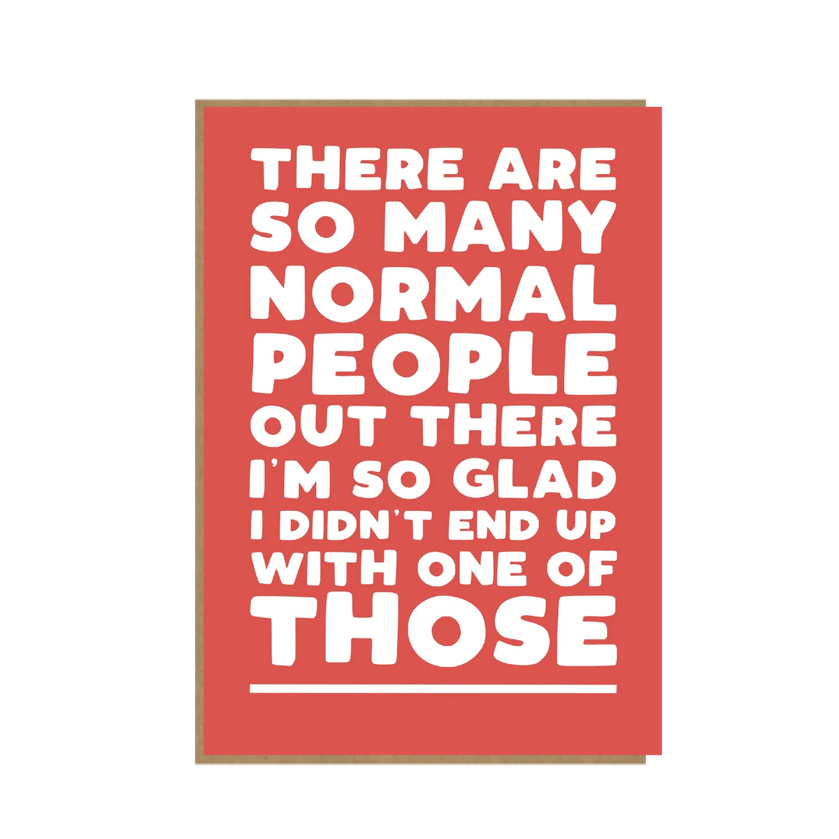 Normal People Card – Happydashery