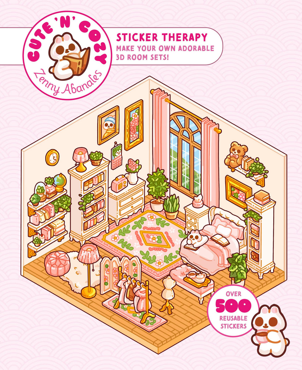 Sticker Therapy: Make Your Own Adorable 3D Room Sets – Happydashery