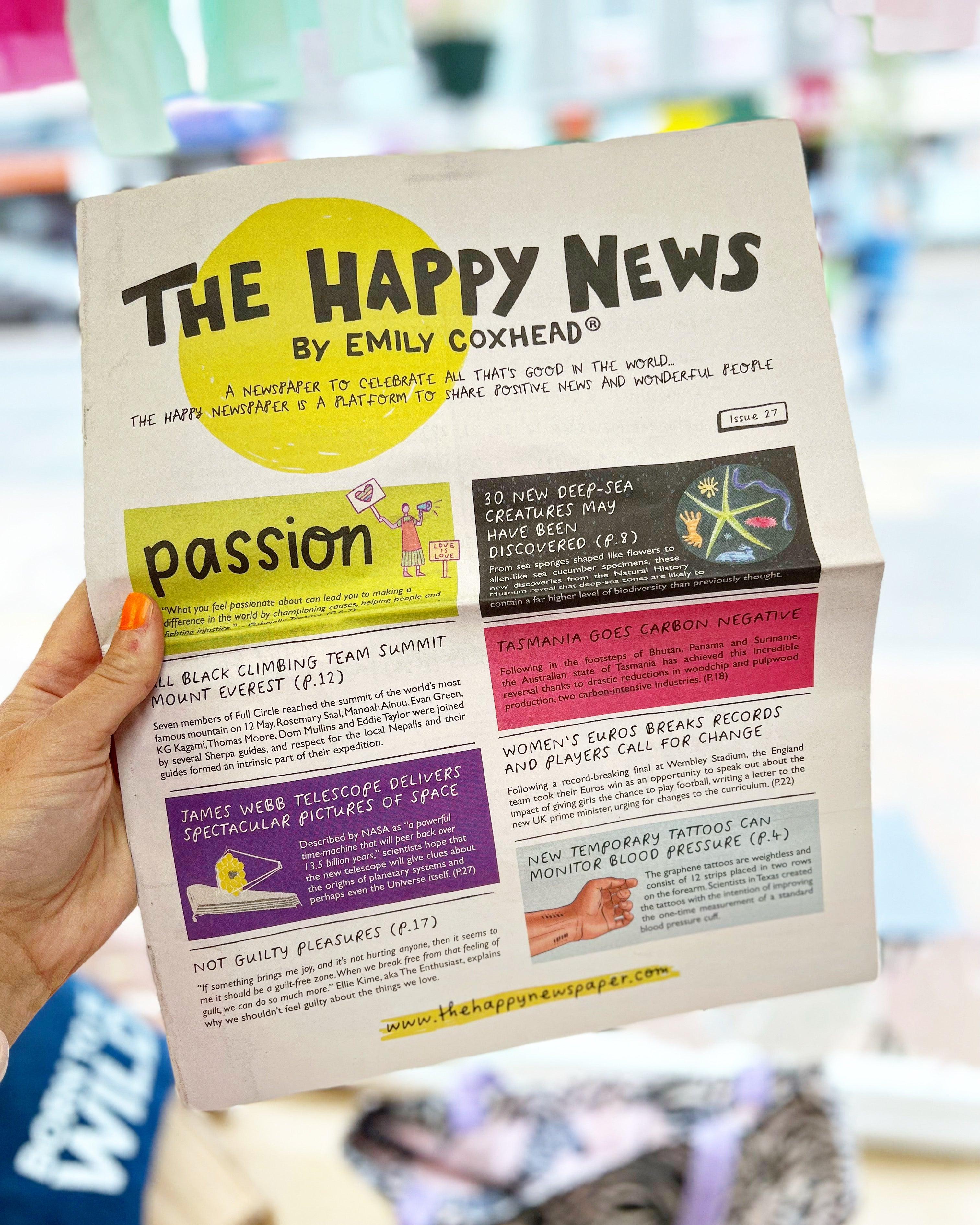 News:　Sept　Happy　27　–　The　Happydashery　Issue　2022